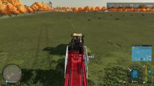 Farming Simulator 22 - Собираем с поля тюки #12