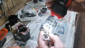 husqvarna 137 и 365  заклинило двигатель