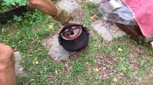 Готовим на огне в Афганском Казане