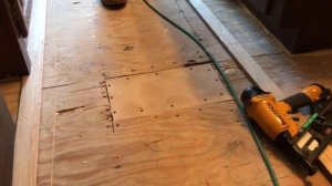 Installing Hardwood Floor