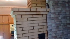 Печка 2,5 на 3 кирпича.Запуск.