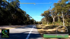 30 minute SUNNY ride with speed display | Bike Florida | 4K | Indoor Cycling | Virtual bike ride