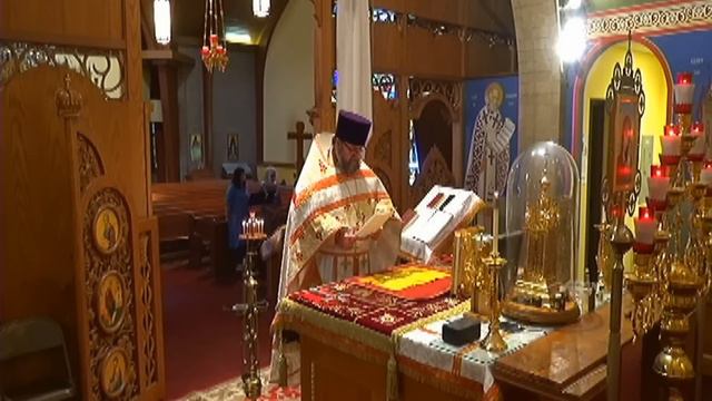 The Third Hour & Divine Liturgy - 5th Sunday of Pascha - Samaritan Woman 5/17/20 смотреть онлайн