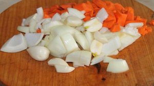 Паштет печеночно - мясной с овощами