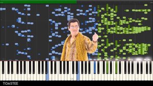 (PPAP) Pen Pineapple Apple Pen on the Piano? (MIDI/Synthesia)