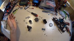 ✔ БРОНТОЗАВР...что с дифференциалом после 50 аккумуляторов..? (hsp brontosaurus rc car)