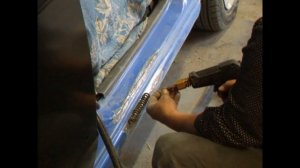 Ремонт порога Шеволе Спарк