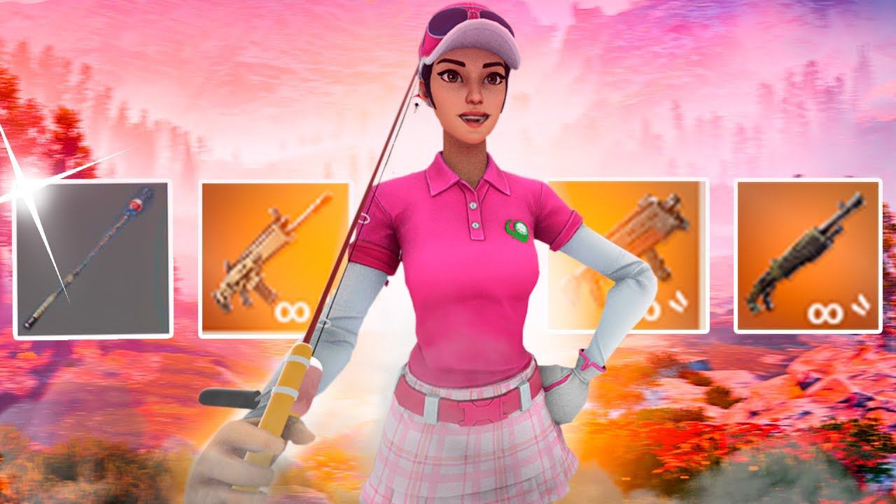 *ЛУТ ТОЛЬКО с УДОЧКИ* ЧЕЛЛЕНДЖ в ФОРТНАЙТ смотреть онлайн