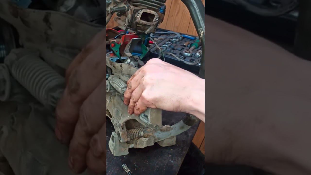 выбило прокладку на бензорезе смотреть онлайн