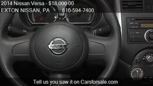 2014 Nissan Versa 4dr Sdn CVT 1.6 SL Sedan - for sale in Ext