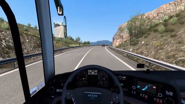 MAN Lion's Coach | ETS 2 - 1.45 Bus Mod | Sardinia Tour ?? смотреть онлайн