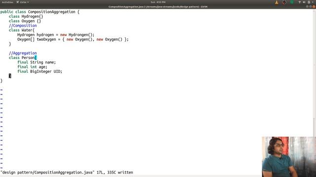 Java Live Coding : Associations - Composition And Aggregation