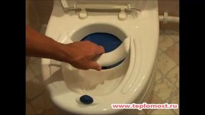 Установка компостного туалета Separett Villa