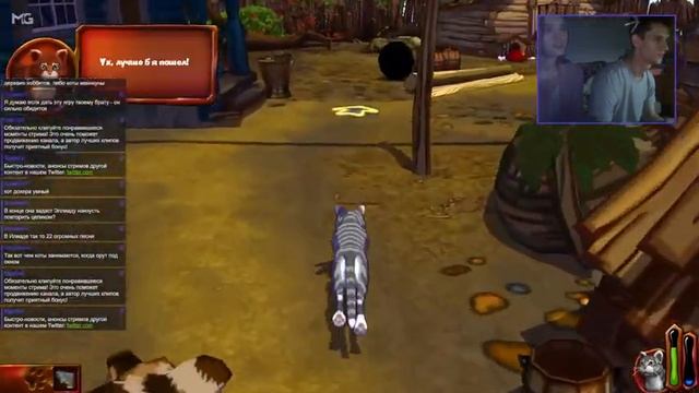 Настоящий Stray – Невероятные приключения кота Парфентия в деревне (Полное прохождение) смотреть онлайн