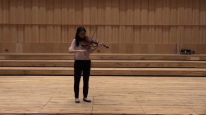 J.S.Bach - Suite No. 6, BWV1012: Prelude; Paganini - Caprice no.13. Yue Yu, viola