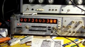 Трансивер Радио-77. Левая сторона