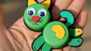 Поделки из крышек от пластиковых бутылок. Рукоделие