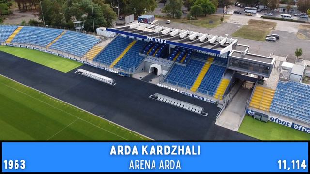 Bulgarian First League Stadiums 2022/23 смотреть онлайн