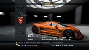 NFS: Shift 2 Unleashed- All Cars HD