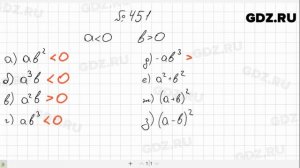 № 451- Алгебра 7 класс Макарычев