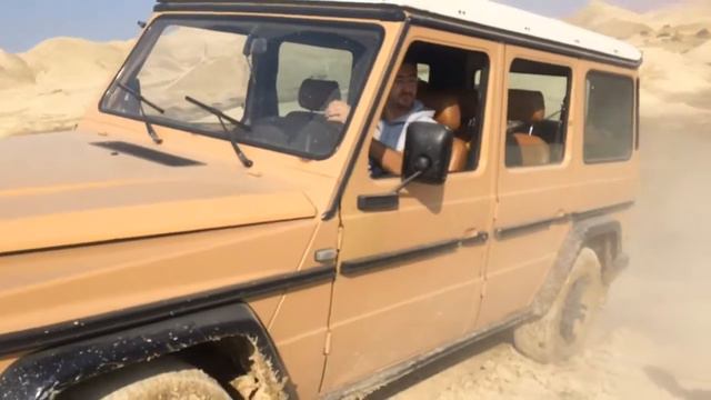 Mercedes-Benz G class 280GE Off-road experience in the Jordanian 4x4 club / wadi araba смотреть онлайн