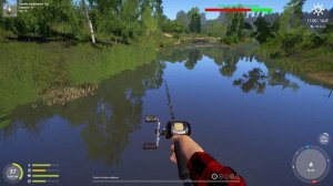 Русская рыбалка 4 ⏪Спиннинг для начинающих на р.Вьюнок ⏩  Russian Fishing 4 (РР4 , RF4)