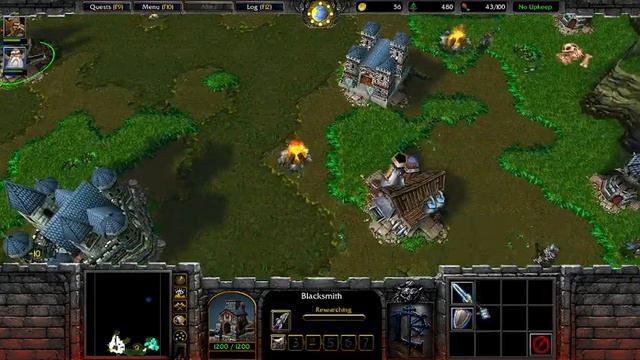 Warcraft 3: Garithos Campaign 07 - Axe of Cenarius