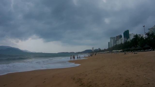 Вьетнам Нячанг 2018. Погода и море 11-его марта.