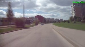 [Timelapse] Daugavpils autobusu maršruts "Nr. 17А Autoosta - CSDD - Jaunforštadte"