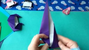 Оригами пингвин из бумаги.Как сделать оригами пингвина из бумаги.