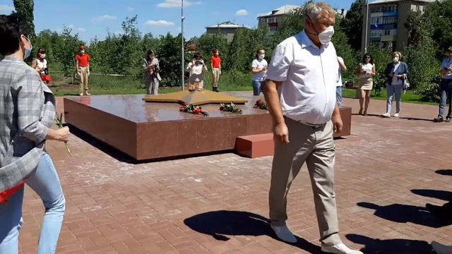22 июня 2020 Гайский городской окргу Открытие Вечного огня