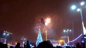 НОВОГОДНИЙ КРАСОЧНЫЙ ФЕЙЕРВЕРК В КРАСНОДАРЕ 2016!