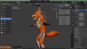 Blender как установить кости или скелет bones