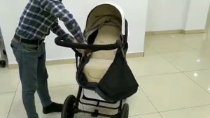 Коляска aimile чёрно- белая цена 7800 сом обзор от 01032020