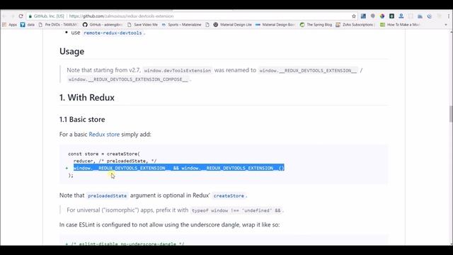 Install redux dev tool extension in chrome and connect your react redux application