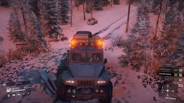 Прохождение SnowRunner #43 | Первое платное дополнение: Tuz 16 / Ford F 750 / Кольский полуостров смотреть онлайн