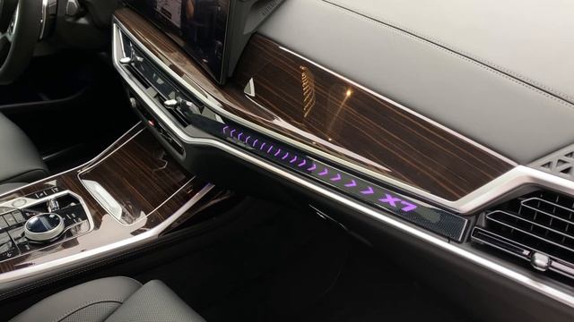 New BMW X7 7 мест 2022 | 4K Walkthrough. Обзор авто БМВ X7 2022 | Детали экстерьера и интерьера.