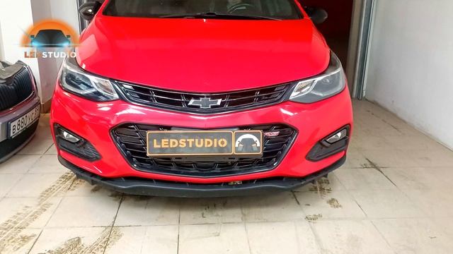 Chevrolet Cruze RS ремонт и модернизация фар