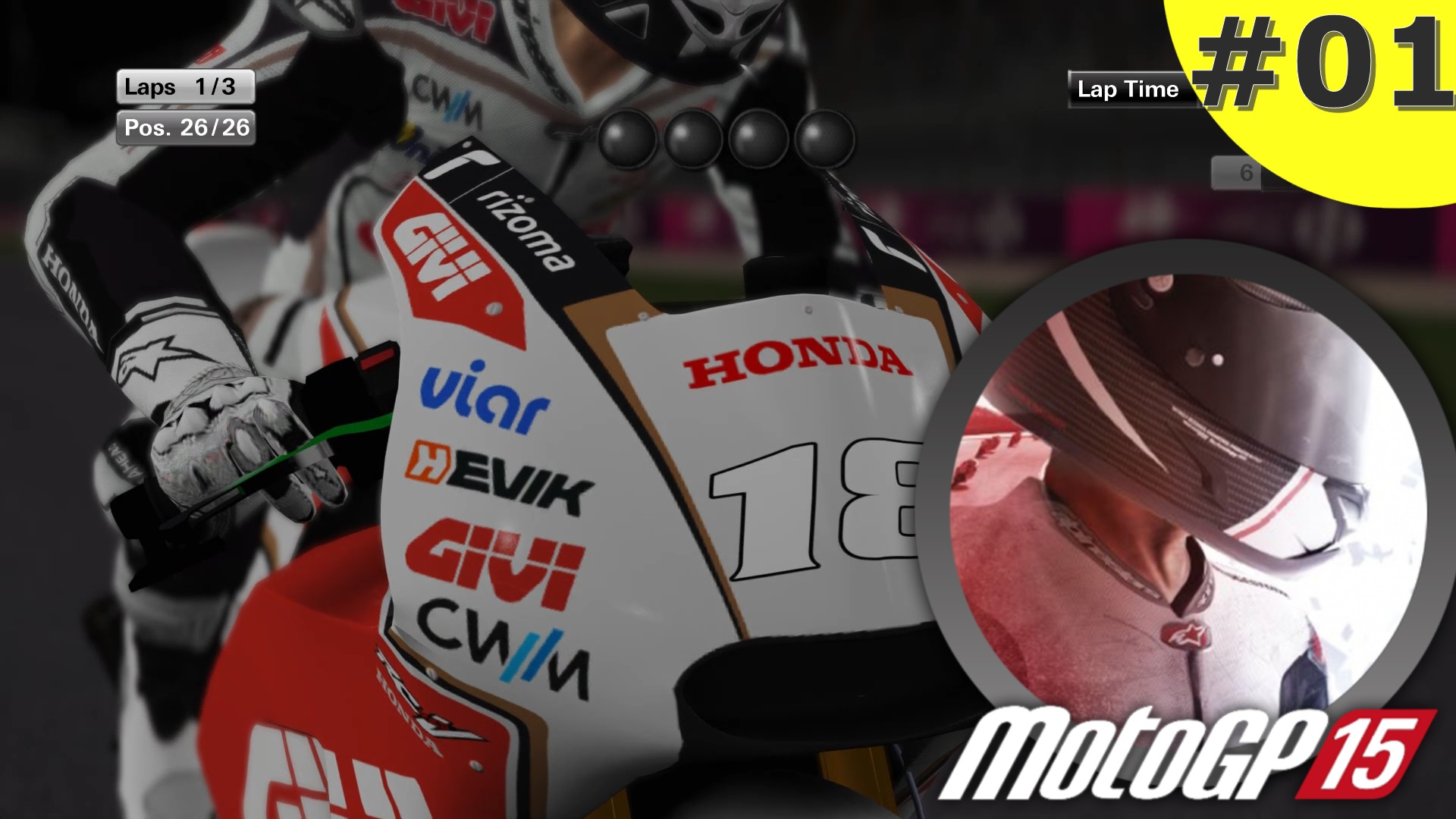 Honda - #1 - Прохождение игры MotoGP15 | Dualshock 4