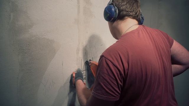 Штробление стен под электрику в квартире (как это делается).
