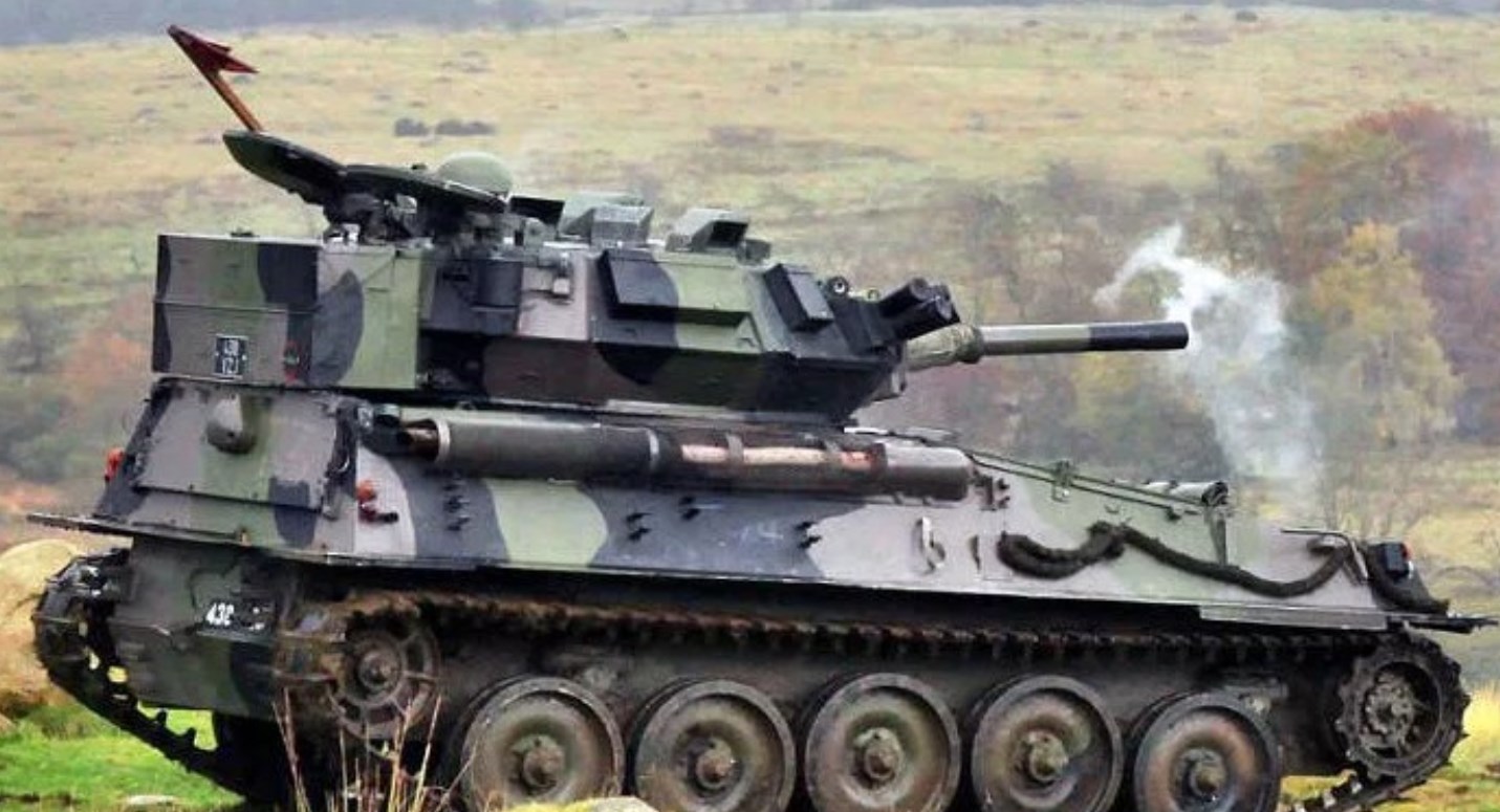 Легкий разведывательный танк Скорпион FV101