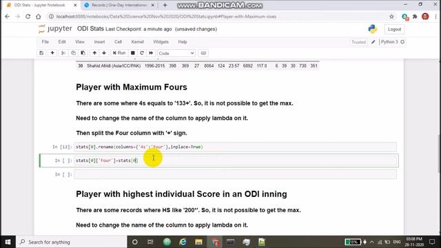 # Python Pandas Tutorial: Lambda expression & Read html files