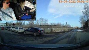 Автошкола.Первый выезд в город.