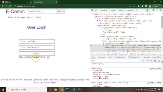 Angular project in Hindi #35 Login Form validation | Angular E-commerce Project смотреть онлайн