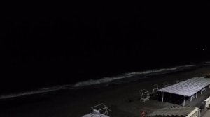 Сочи, п. Лоо, в ночь на 02.09.21. Молния в море!