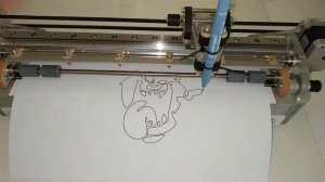 Рисующий плоттер.