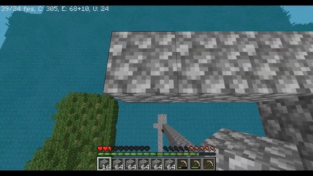 МАЙНКРАФТ, НО НА ОДНОМ БЛОКЕ В ОКЕАНЕ смотреть онлайн