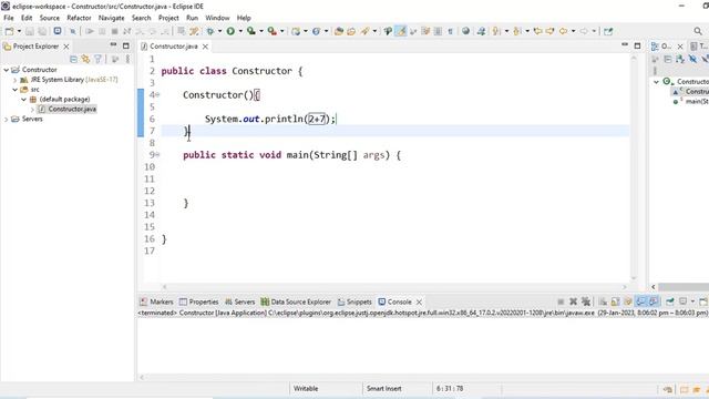 Constructor in Java