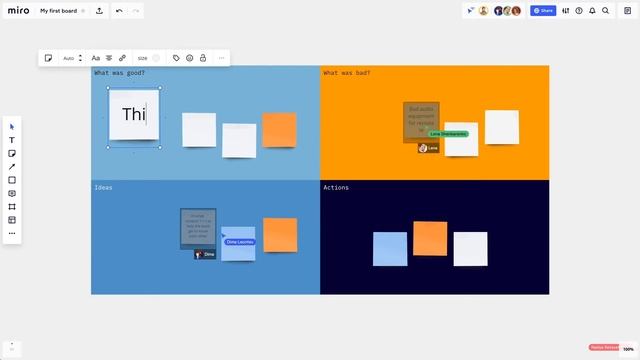 Как работает интерактивная доска MIRO ?? смотреть онлайн