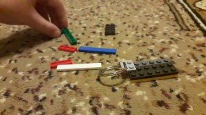 Как сделать из лего брелок России.